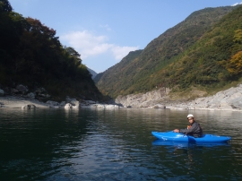 Rafting on the gorgeous Yoshino River